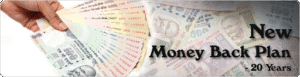 LIC New Money Back Plan – 20 Year